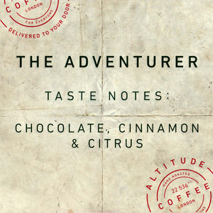 The Adventurer coffee blend taste notes