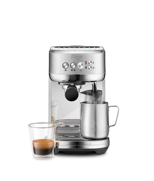 Sage Bambino plus making espresso