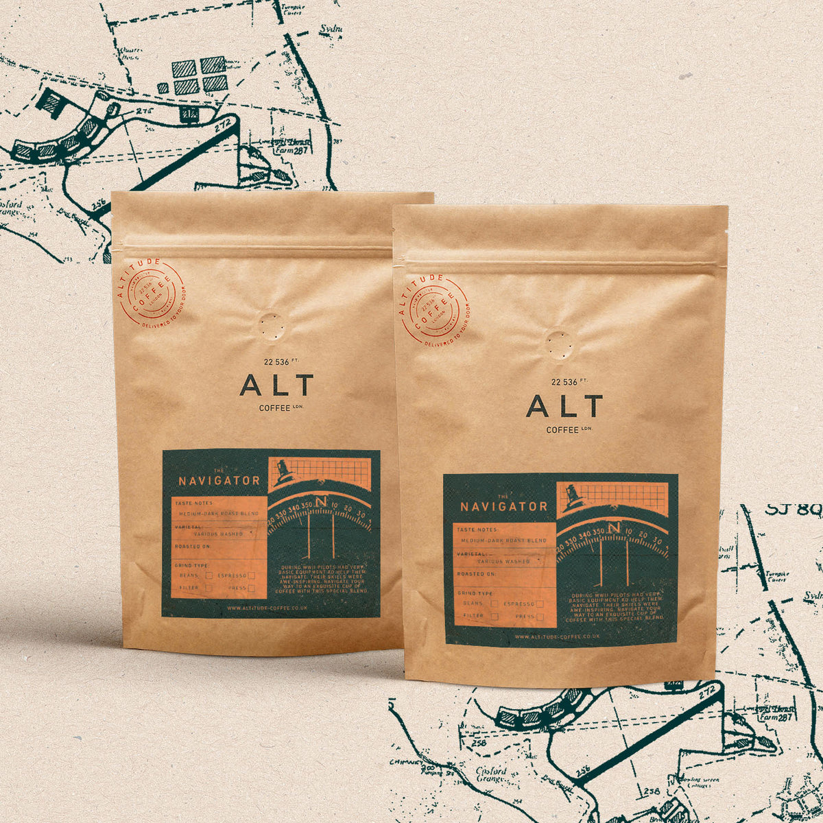 The Navigator 1kg coffee subscription