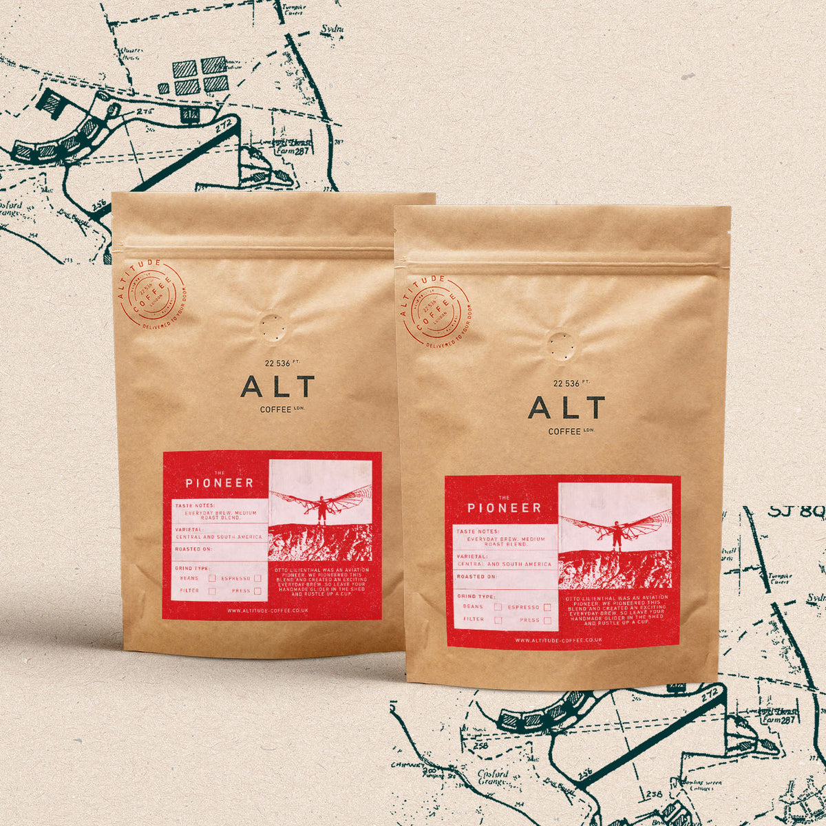 The Pioneer 1kg coffee subscription