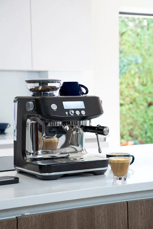 Sage Barista Pro Black Truffle on kitchen counter
