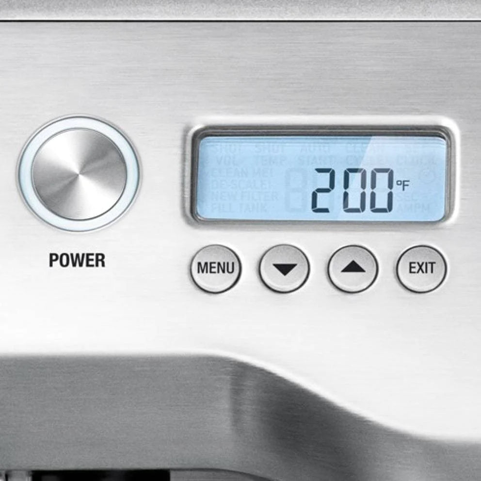 Sage The Dual Boiler display