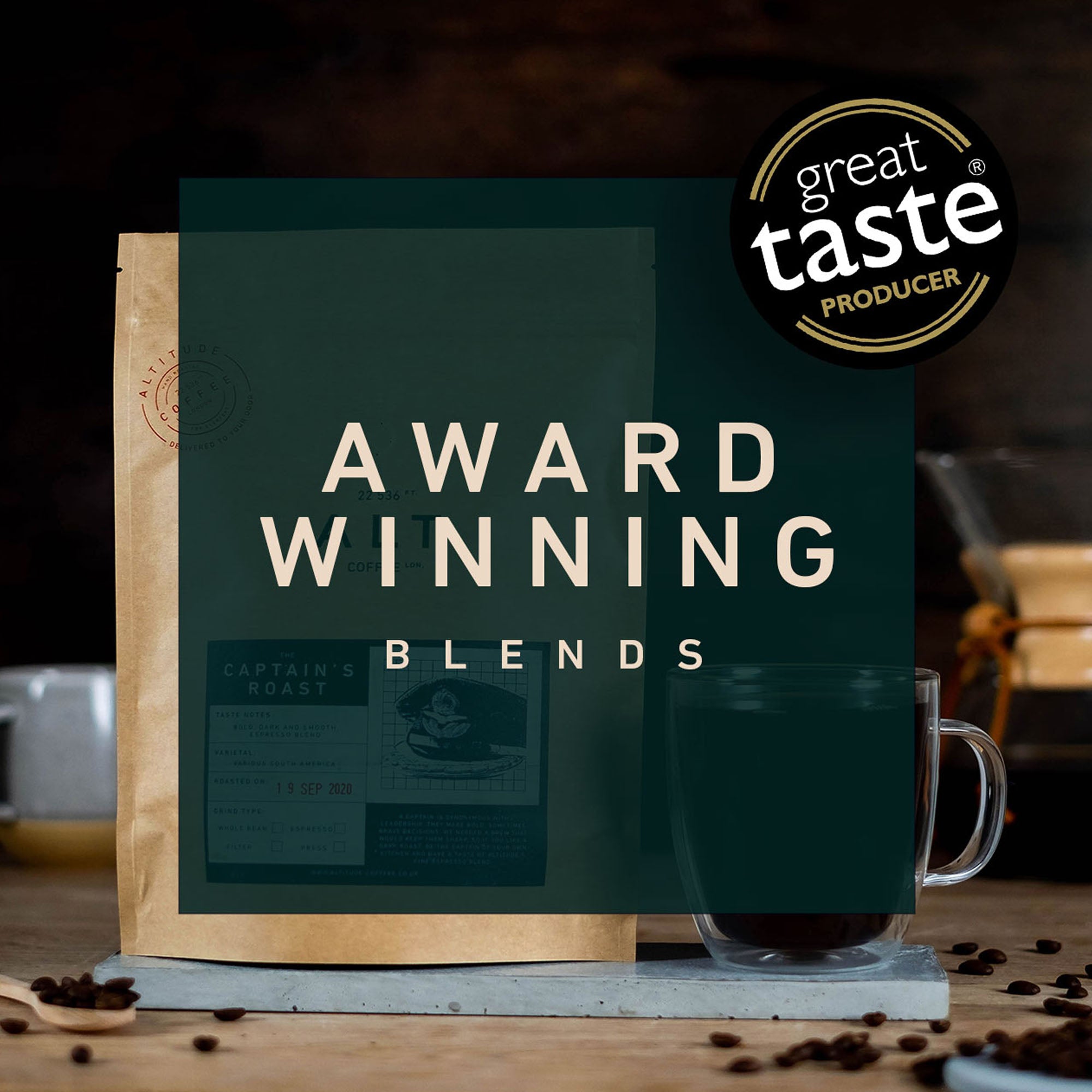 Award Winning Coffee Blends