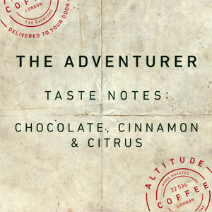The Adventurer coffee blend taste notes