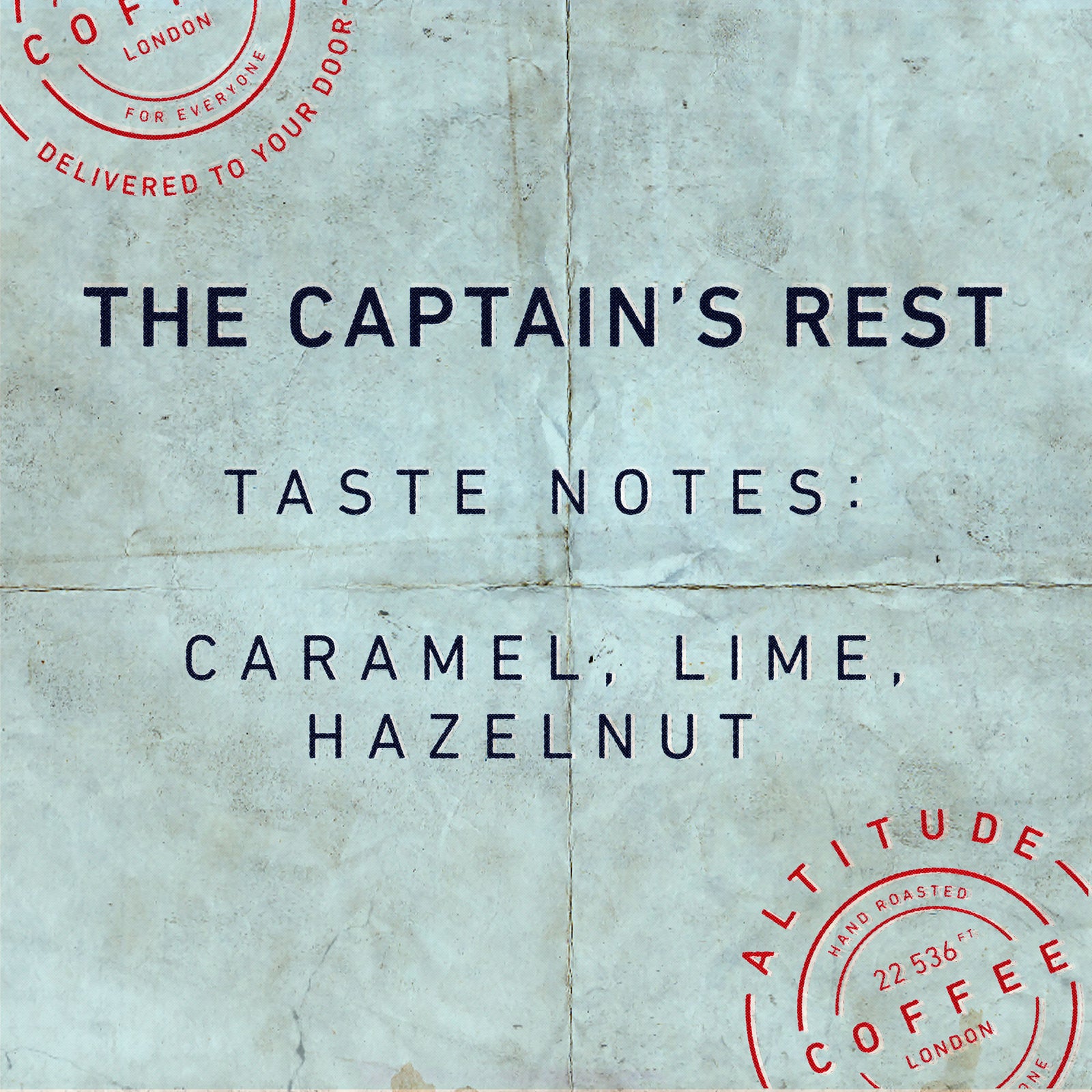 Decaf speciality coffee on map background