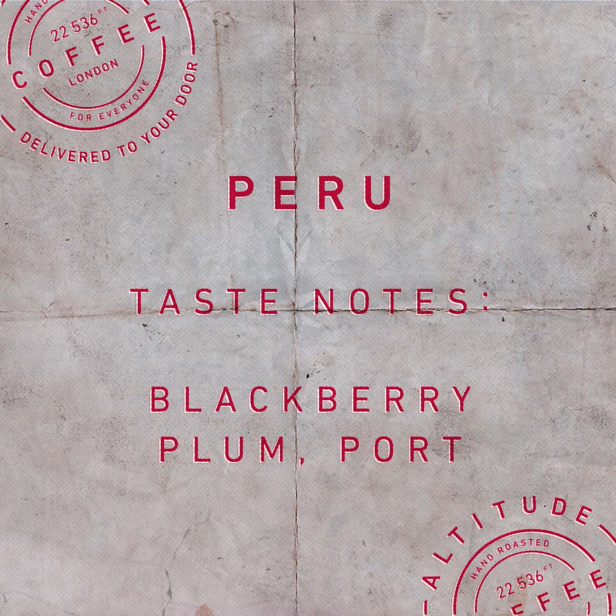 Peru La Naranja specialty coffee