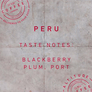 Peruvian coffee taste notes