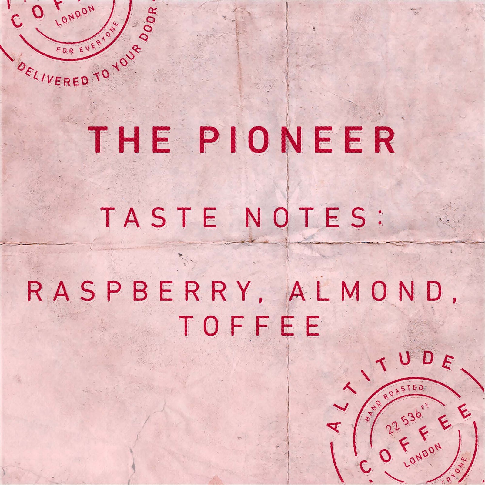 The Pioneer specialty coffee blend