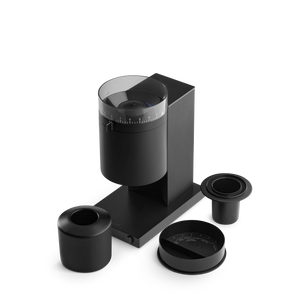 Fellow Opus grinder with accessories