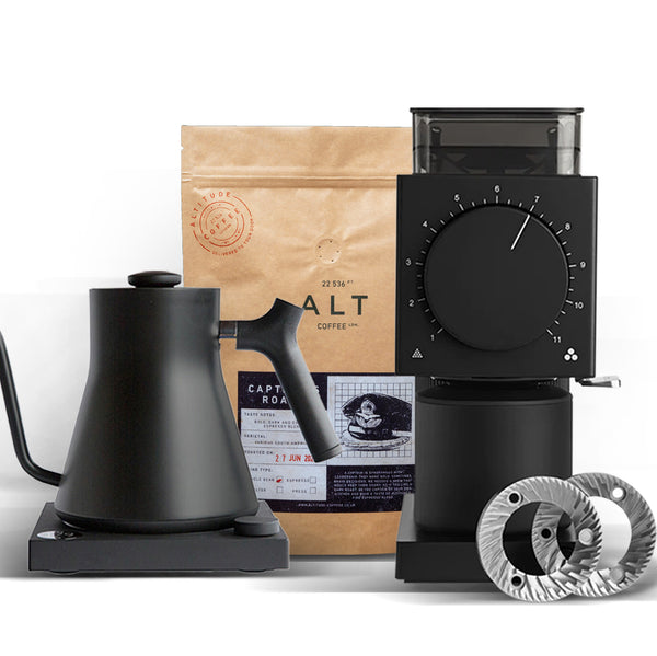 Fellow Pour Over Set, Ode Gen 2 Grinder, EKG Kettle