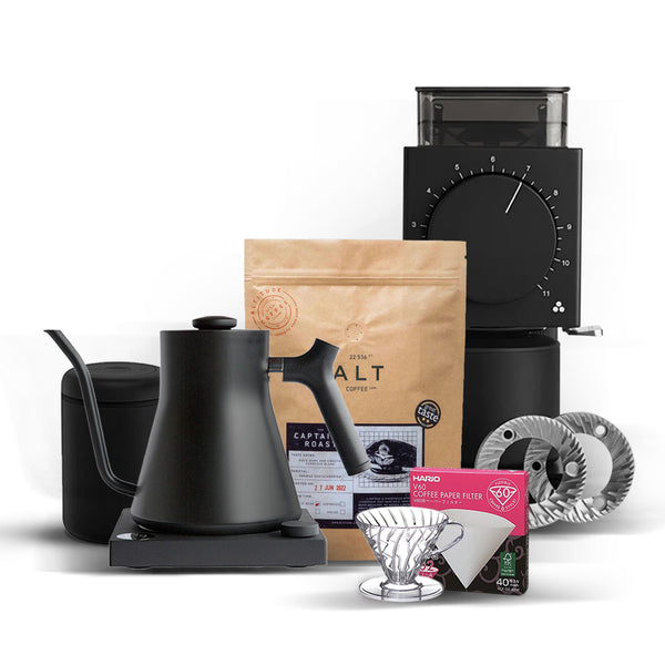 Fellow Next-Gen Matte Black Pour Over Coffee Bundle