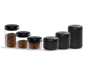 Fellow Atmos canisters assortment black and glass