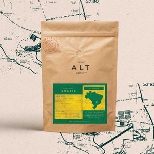 Specialty coffee single origin from Brazil