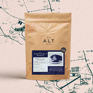The Captain's Roast specialty coffee blend